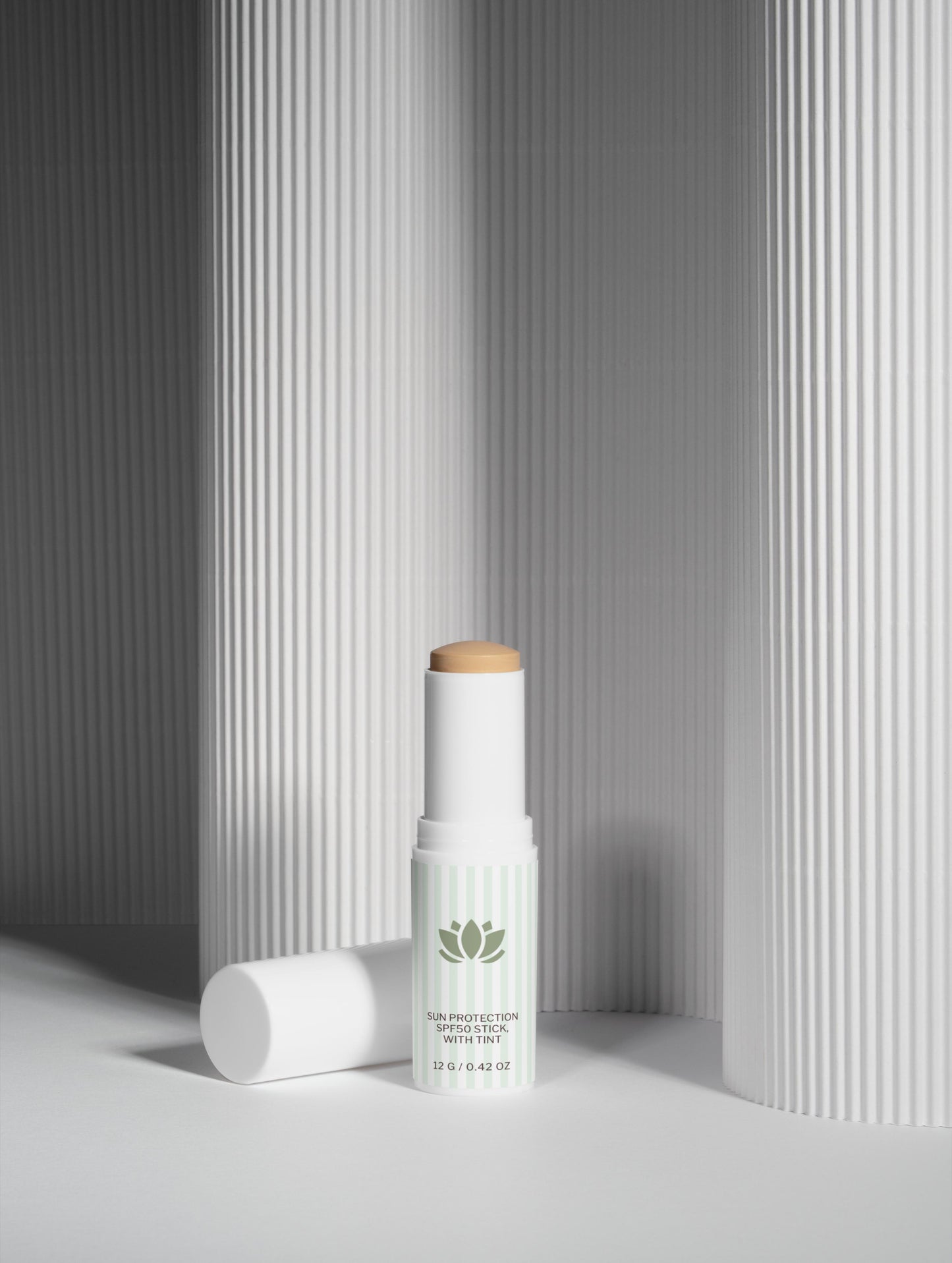 Zonbescherming SPF50 Stick, met tint