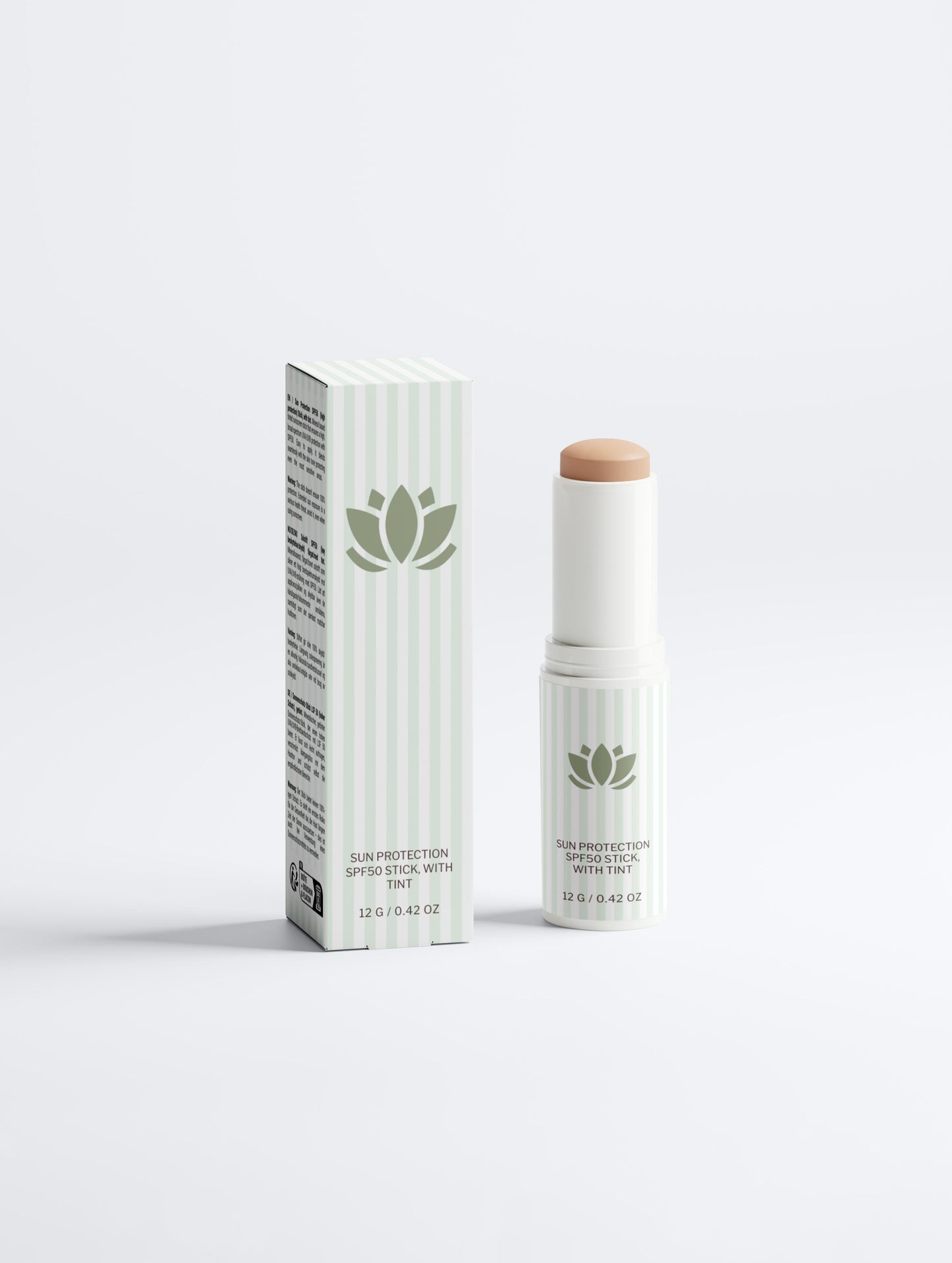 Zonbescherming SPF50 Stick, met tint